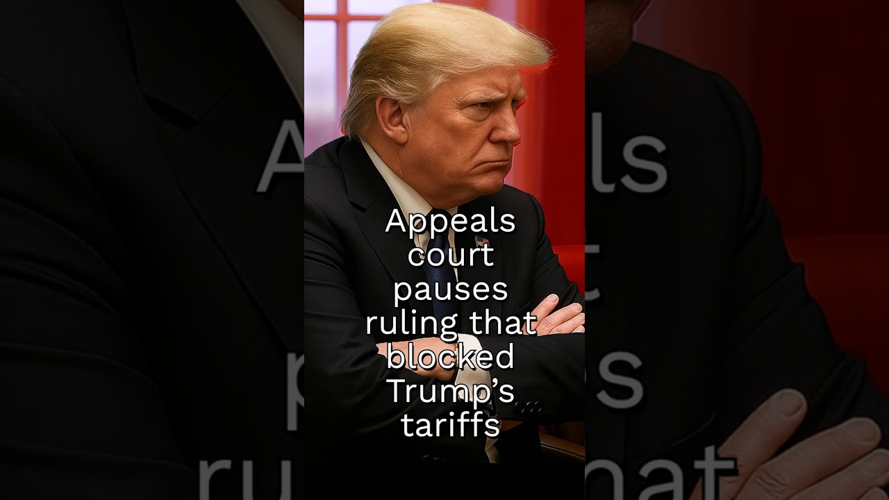 Appeals court pauses ruling that blocked Trump’s tariffs