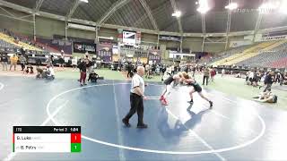 170 Lbs Cons. Round 4 - Brian Petry, The Best Wrestler Vs Griffin Luke, Alber Athletics Wrestling