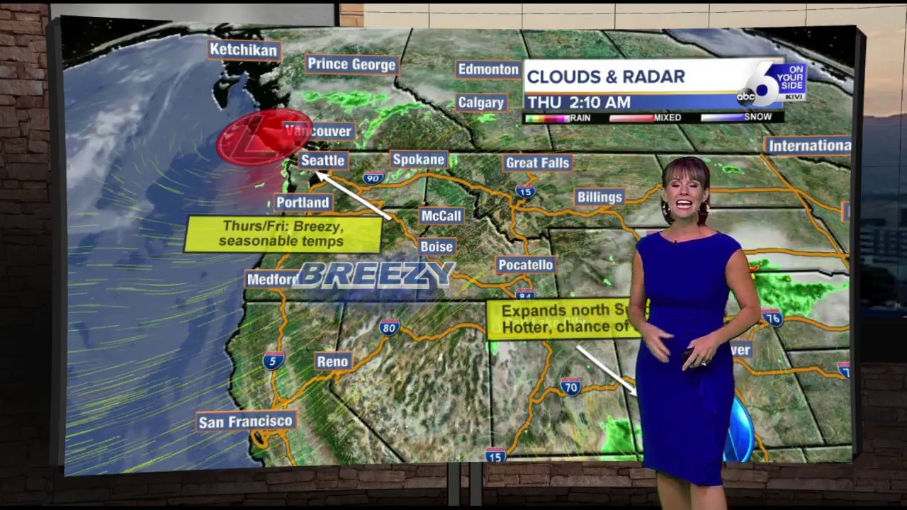 Sunshine and heat dominate the forecast heading into the weekend - YouTube