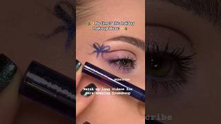 Purple Glitter Eyeliner💜 #eyemakeup #makeup #makeuptutorial #shortvideo #shorts #youtubeshorts #fypシ