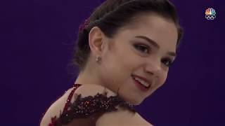 Evgenia Medvedeva OG 2018 FS NBC Commentary