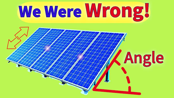 How to Determine the Best Tilt Angle of Solar Panels?