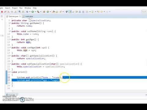 JAVA OOP CUTE CV