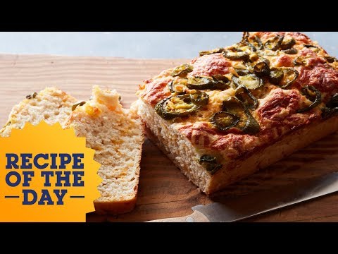Recipe of the Day: Jalapeño Cheddar Beer Bread | Food Network