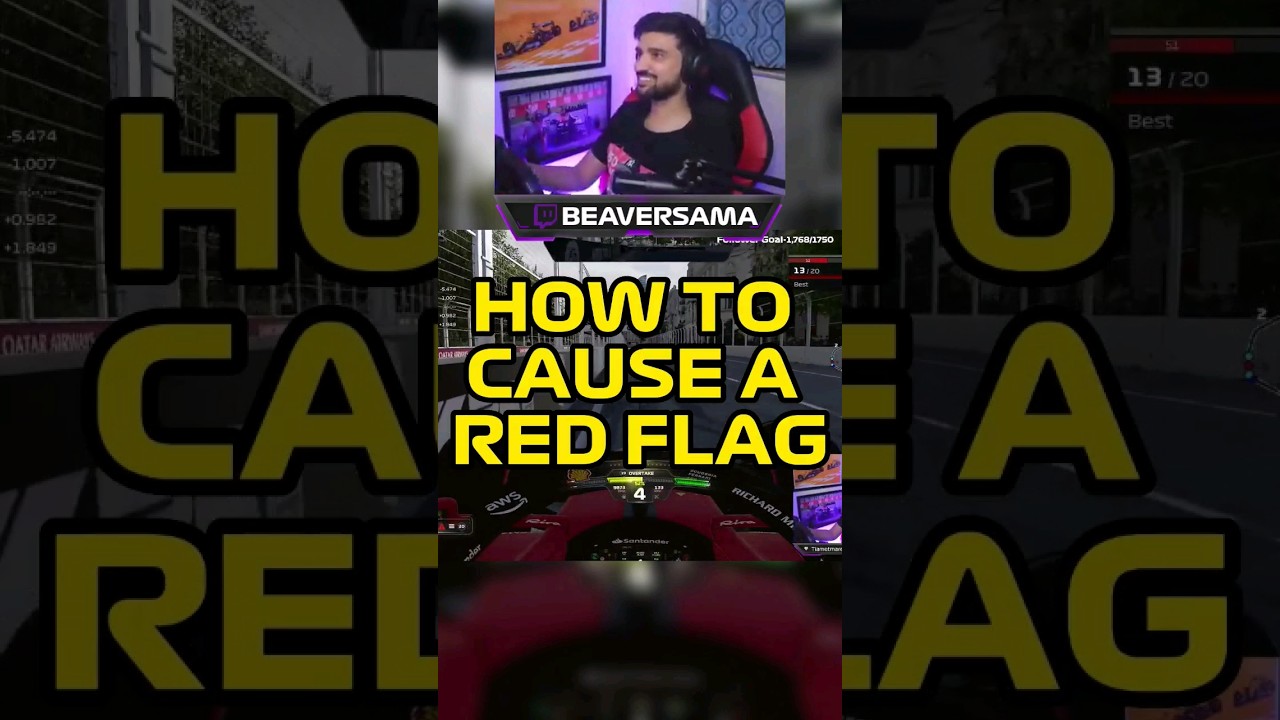 BEST WAY to Get a RED FLAG on the F1 23 game! 