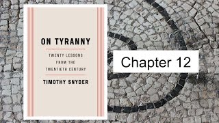 On Tyranny - Ch. 12 (audiobook)