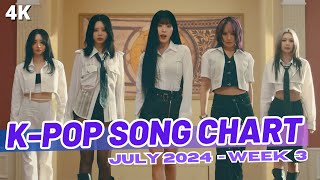 K-POP SONG CHART | JULY 2024 (WEEK 3)