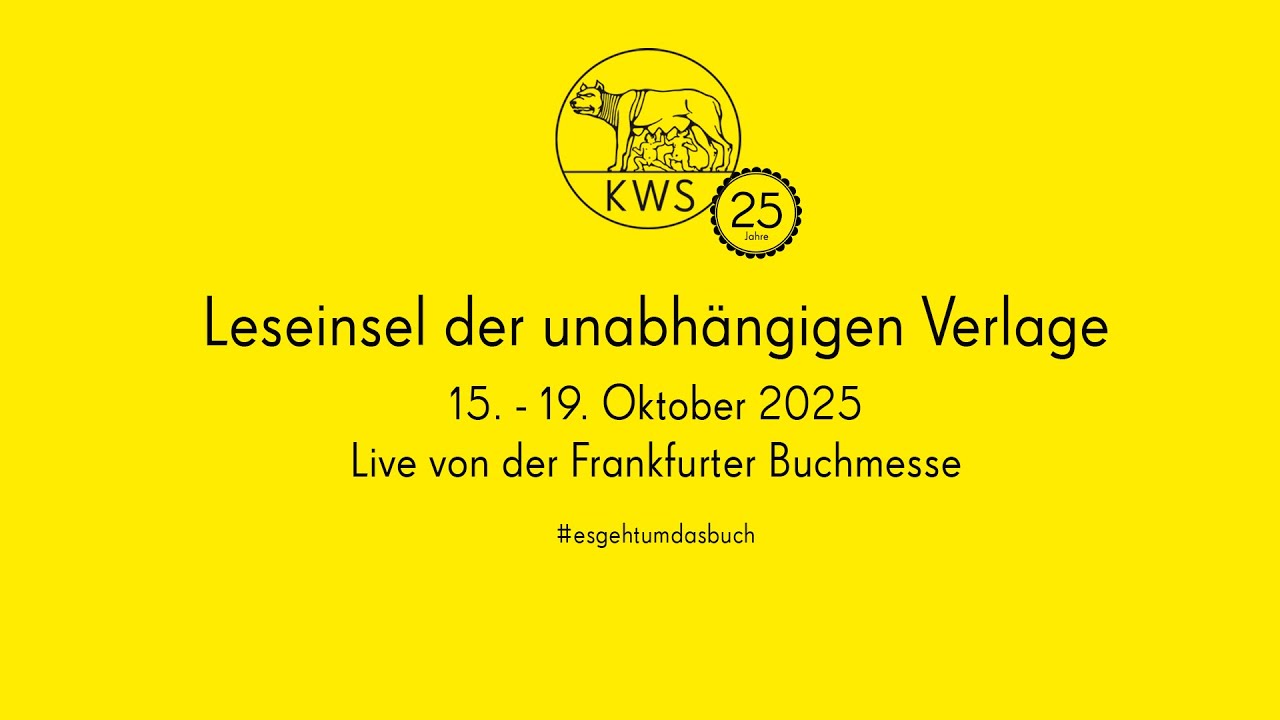 LESEINSEL der unabhängigen Verlage am 19. Oktober 2025 ab 