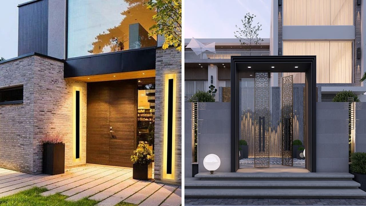 Top Modern Front Wall Decoration Ideas Exterior Wall Tiles Designs