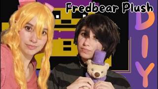 DIY a Fredbear Plush w/ Evan and Elizabeth Afton (FNAF Cosplay)