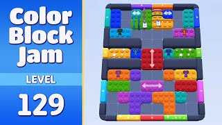 Color Block Jam Level 129 | Every Puzzle Solved! 🎯