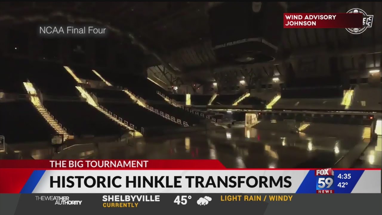 Transforming historic Hinkle Fieldhouse