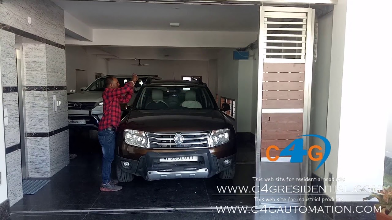 Stainless Steel Wood Garage Door Designs