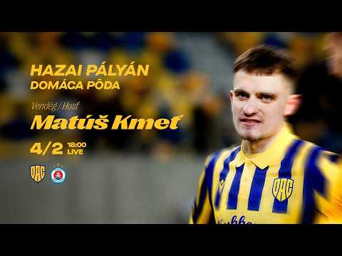Domáca pôda s Matúšom Kmeťom | Hazai pályán Matúš Kmeťtel | 2026.04.02. — football video