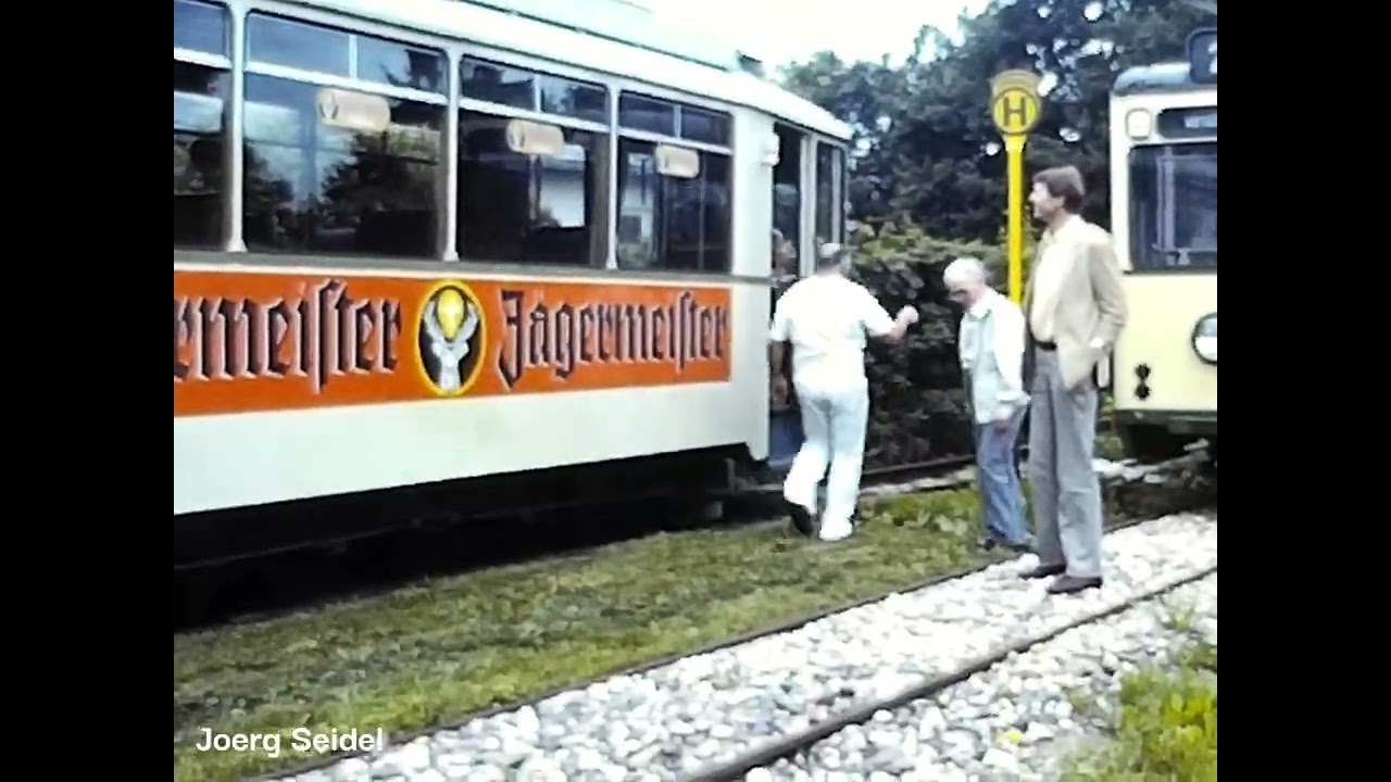 DE-42499 Hückeswagen Bergisches Straßenbahn Museum im August 1980