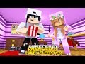 RAVEN AND LITTLE KELLY HAVE A SECRET SLEEPOVER! Minecraft (Custom Roleplay)
