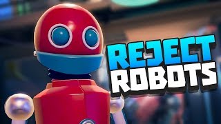 REJECTED ROBOT GETS ANGRY! - Border Patrol VR - VR HTC Vive Pro Gameplay screenshot 5