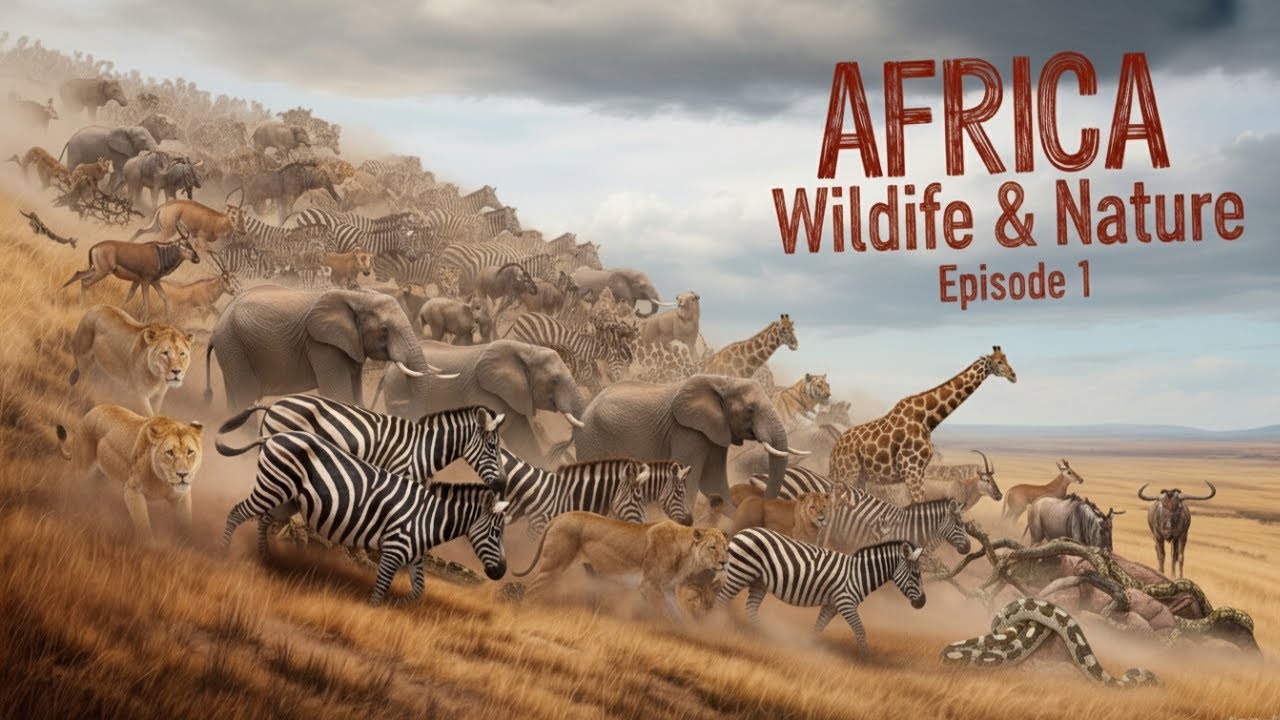 🌍 AFRICA Wildlife & Nature in 4K UHD | Episode 1: The Untamed Beauty of the Wild