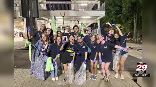 UVA wins two statewide awards for sustainability initiatives at athletic events