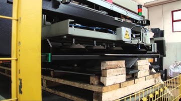 Fully automated plasma cutting and material handling from ESAB and Profimec