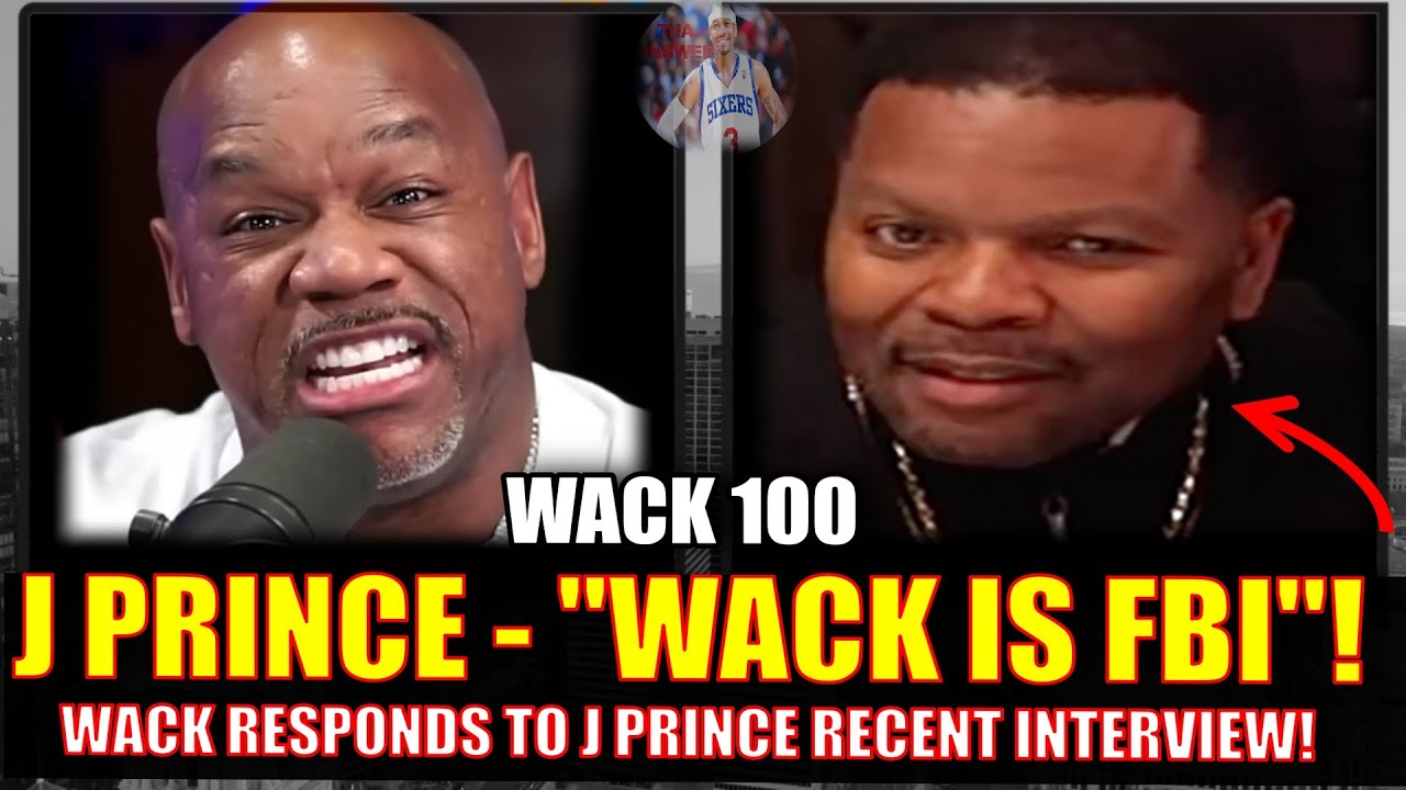 WACK 100 RESPONDS TO J PRINCE CALLING HIM THE FEDS IN RECENT INTERVIEW W/ GERALD PRINCE MILLER! 👮🏽❓🤔