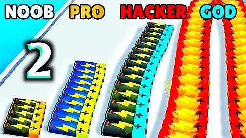 Bullet Stack Run 3D - Level Up Bullet Max Level Gameplay