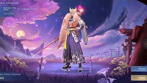 Lancelot's New Kishin Densetsu Skin Guardian of the Shrine – Worth Buying? | MLBB Skin Review