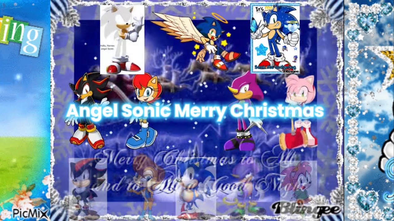 Angel Sonic Merry Christmas - YouTube