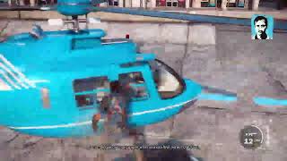 Dimwit in wingsuit thinks he's a gun toting pigeon.