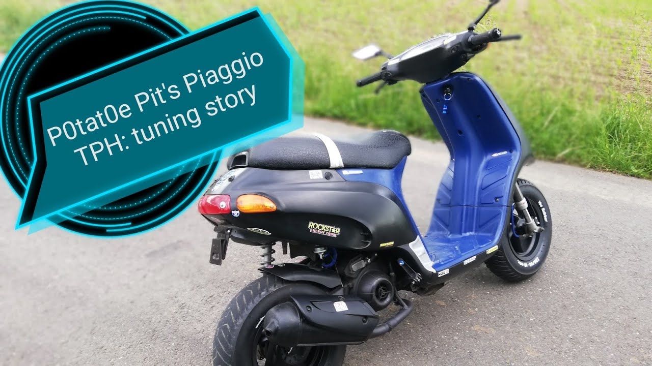 P0tat0e Pit's Piaggio TPH Tuning Story // 720p 60fps // Englisch 