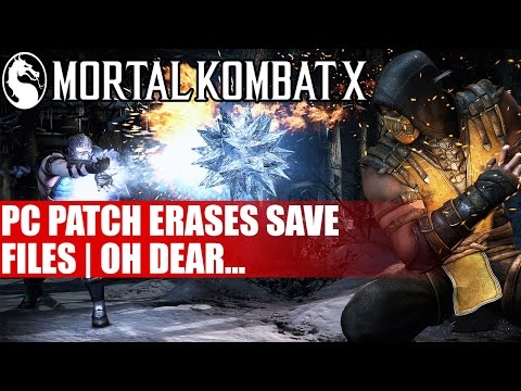 Vídeo: Patch Para Mortal Kombat X PC Retirado Depois De Excluir Salvamentos