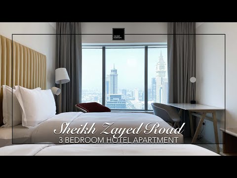 3 Bedroom Hotel Apartment | SHEIKH ZAYED ROAD DUBAI | The Prive Hospitality 2021