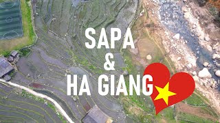 Sapa & Ha Giang Loop - Vietnam | Northern Vietnam | Travel video | DJI Mini 3 Pro & GoPro 12