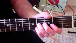 Video thumbnail of "A D and E Chords plus GUITAR BOOGIE 12 Bar Blues Chord Progression in the Key of A"