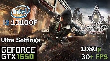 GTX 1650 GDDR6 | AC Syndicate | I3 10100f | 1080P Ultra Settings & 30+ FPS | Gameplay Performance
