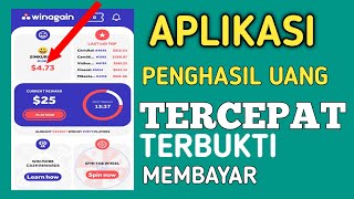 Baru Rilis Aplikasi Winagain Penghasi Uang Tercepat Terbukti Membayar#awanawm03 screenshot 1