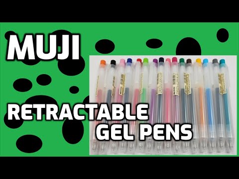 Video: Muji gel qalamini to'xtatyaptimi?