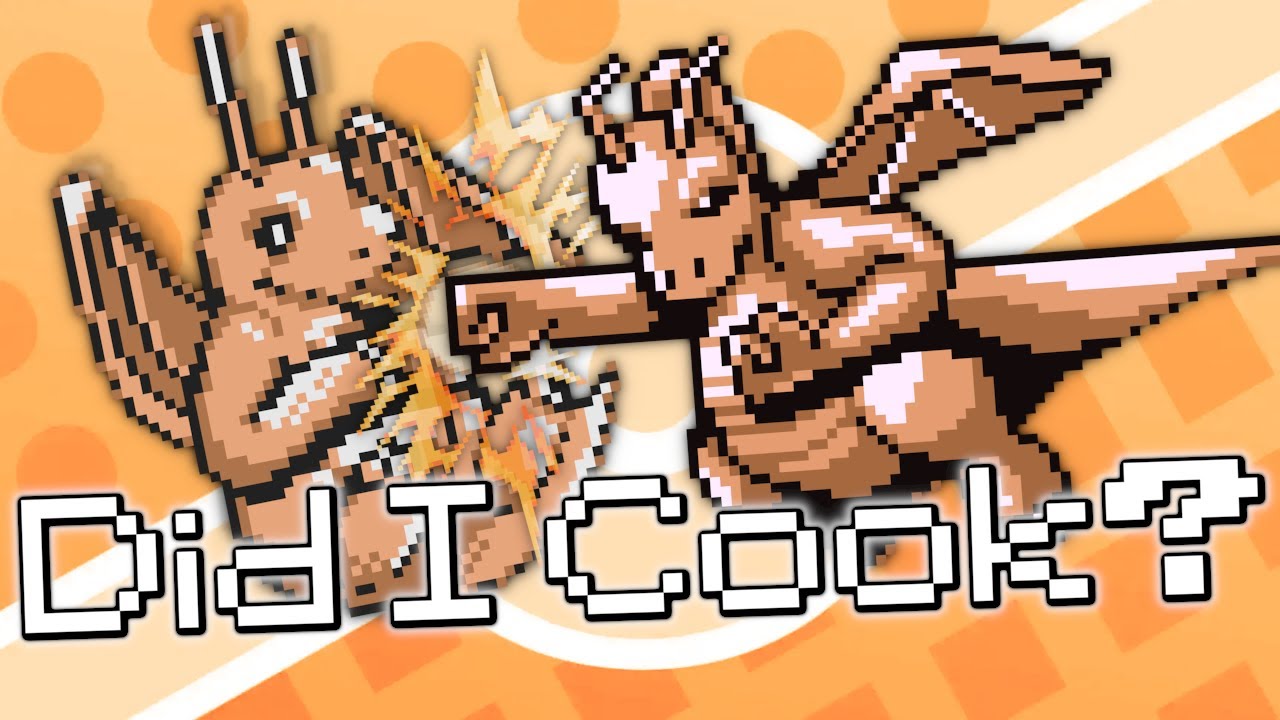 My Top 10 Favourite Pokémon Sprite Edits I've Made For RBY Videos