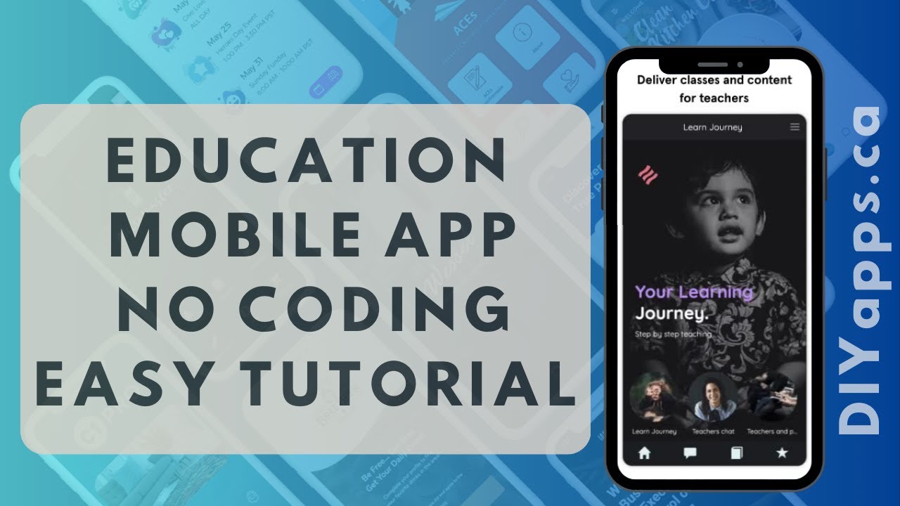 Education mobile app builder - How to create a school app with no ...