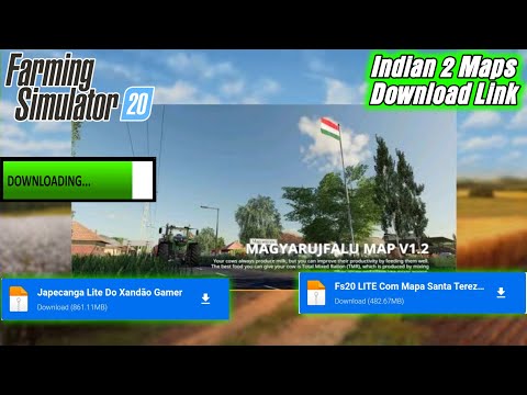 Indian Two Maps In Fs20 || Download Link || 4U Farming