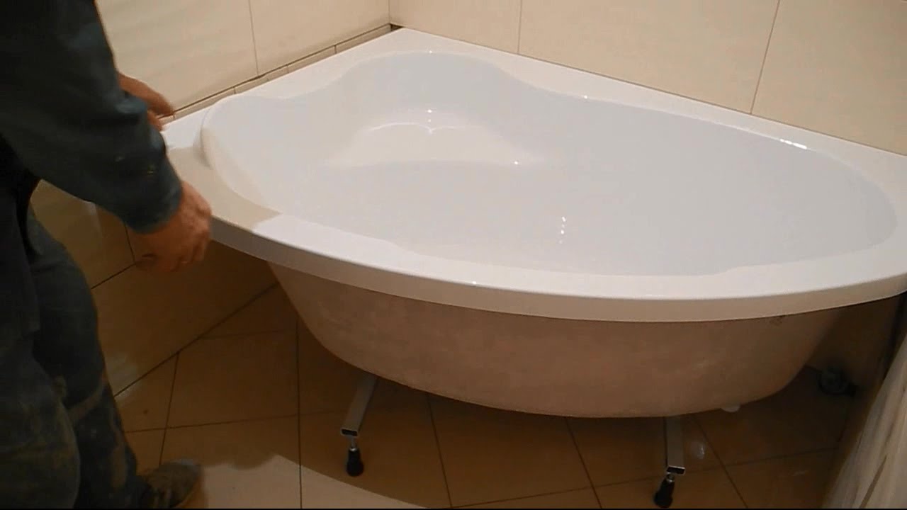Инструкция установки акриловой ванны
