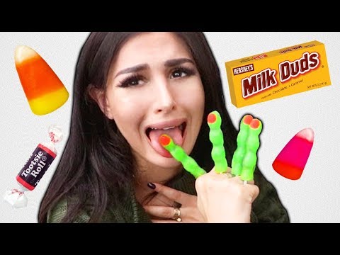 TRYING THE WORST HALLOWEEN CANDY