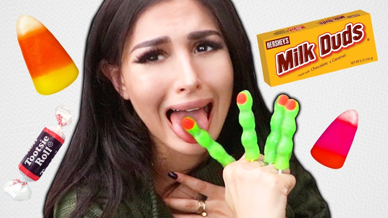 TRYING THE WORST HALLOWEEN CANDY YouTube