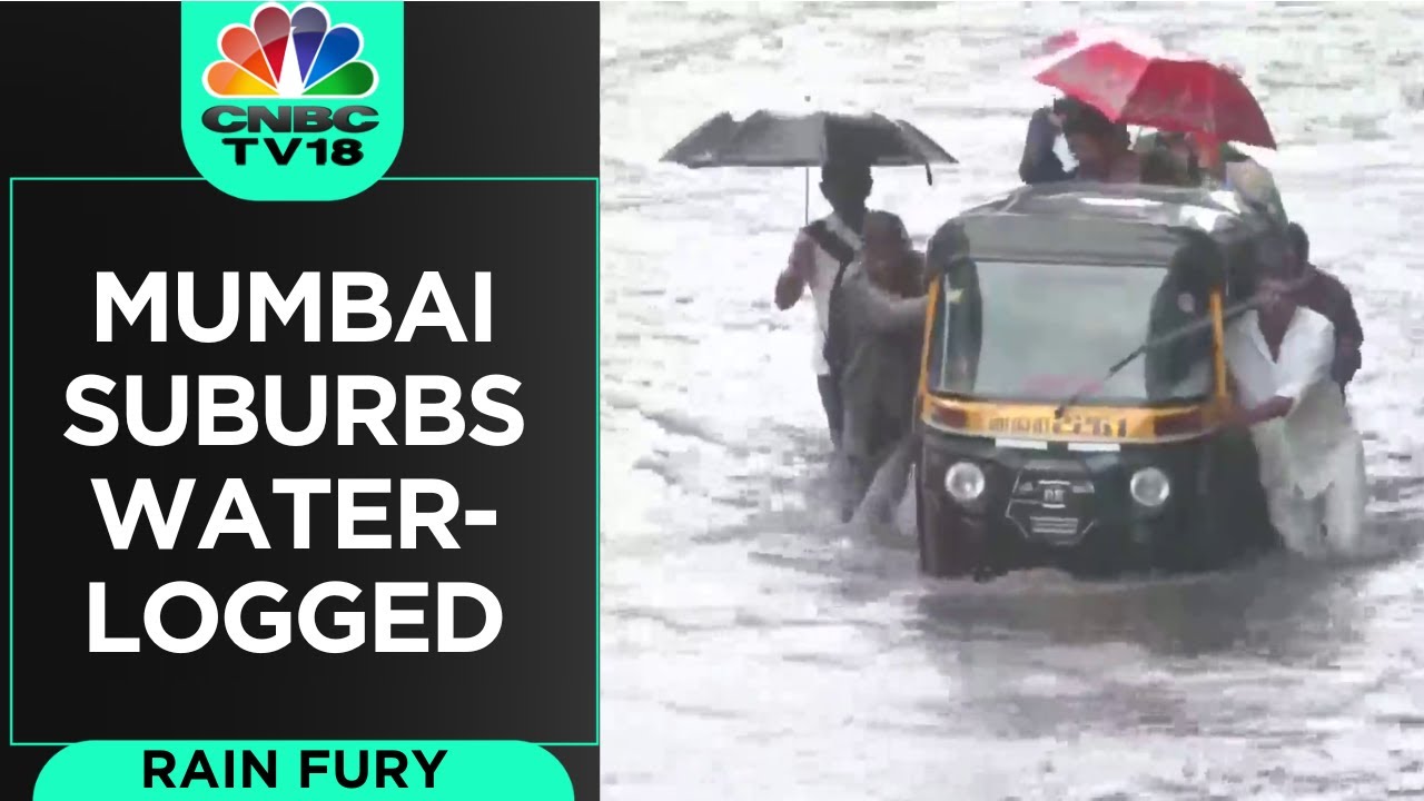 Mumbai Rains: Heavy Rain Causes Waterlogging In Mumbai Suburbs; Visuals ...