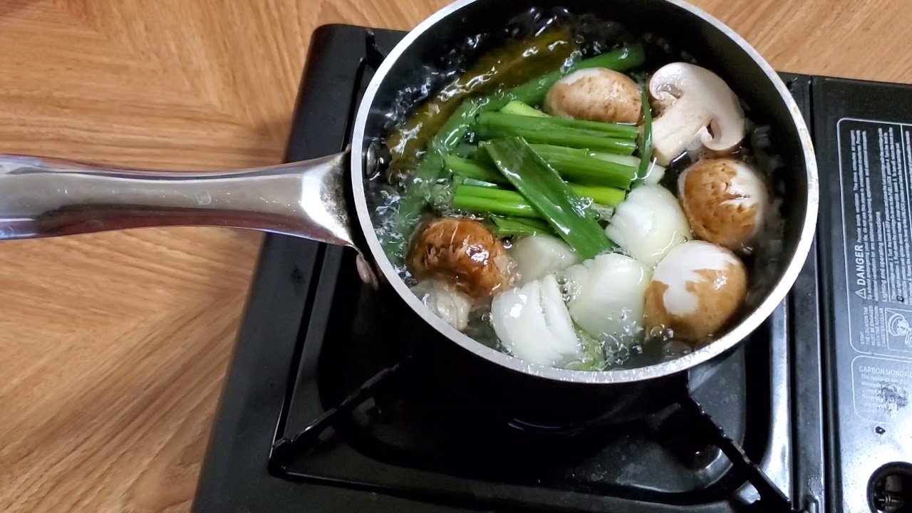 All purpose anchovy broth - YouTube