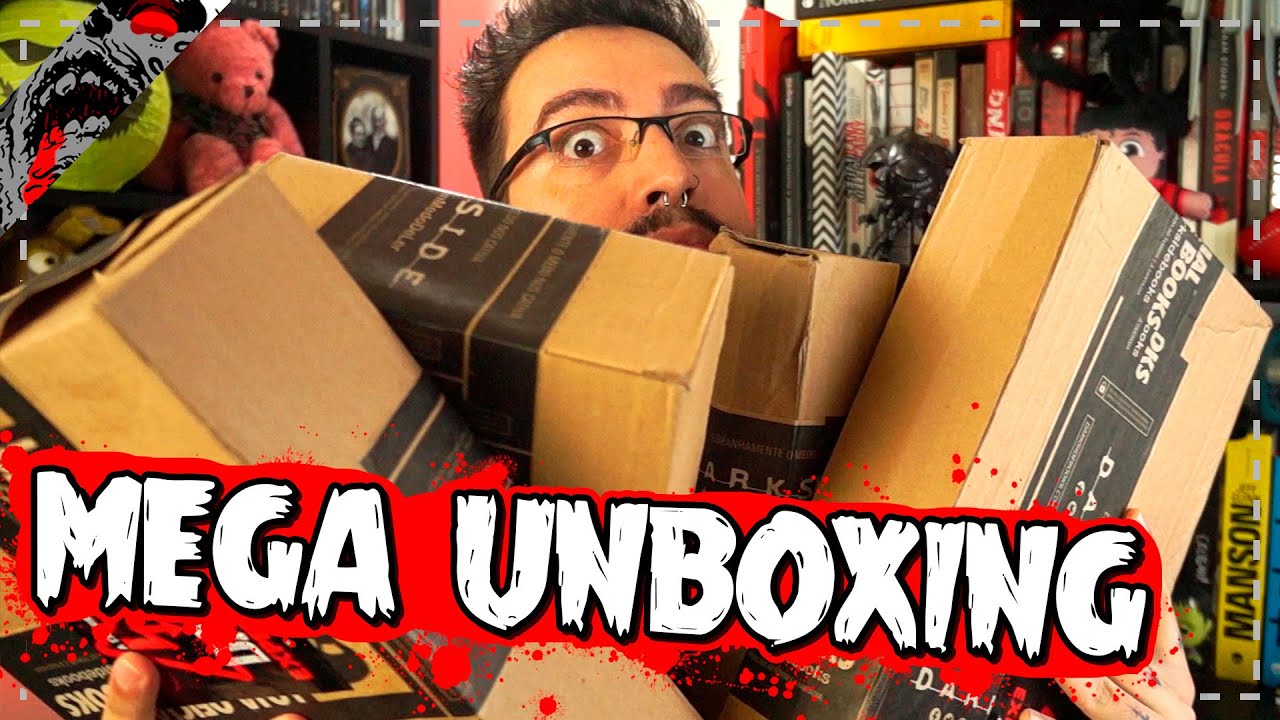 MEGA UNBOXING DARKSIDE | HQs & Livros de Terror 2020