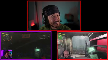 Markiplier, Bob and Wade play Lethal Company - from all angles synchronized #2