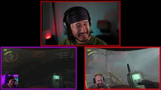 Markiplier, Bob and Wade play Lethal Company  from all angles synchronized #2