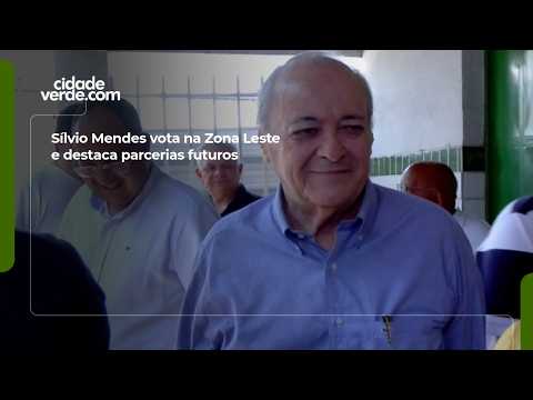 Sílvio Mendes votes in the East Zone and highlights future partnerships