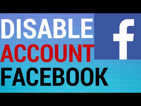 How To Temporarily Deactivate Facebook Account